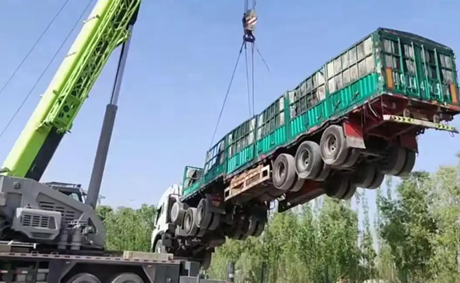 兴化道路脱困救援案例